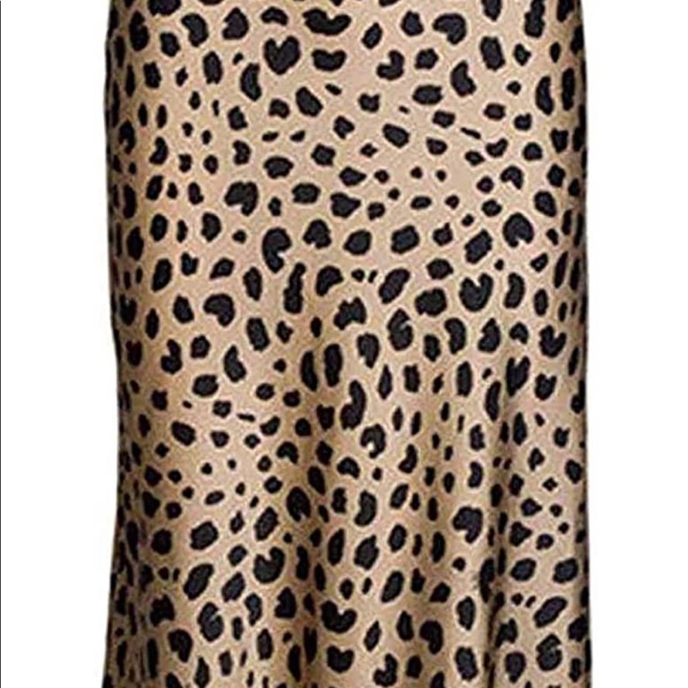 Leopard skirt
